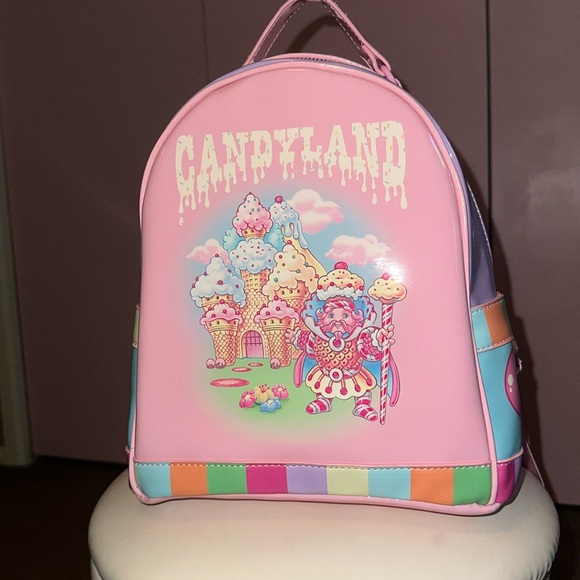 Dolls Kill Handbags - 🍭🍬Candy Land 🍬🍭mimi backpack 🍬🍭 slightly used